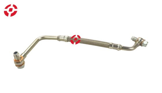 Petrol turbo oil feed hose Turbo oil drain pipe OE LR075622 Turbocharger oil pipe for Land Rover