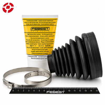 High Quality Inner CV Joint Boot Kit FEBEST 2715P-XC Drive Shaft CV Axle Joint Dust Boot Replacement Parts