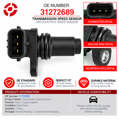 High Quality Engine Camshaft Position Sensor 31272689 for S60 S80 V40 V60 V70 XC60 XC70 XC90 Replacement Auto Parts